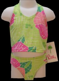 LILLY PULITZER 2pc ARIELLE Swimsuit Sz Girls 4 NWT